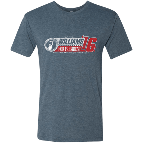 T-Shirts Indigo / Small Hail To The Chief Men's Triblend T-Shirt