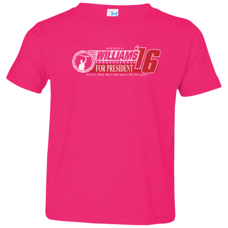 T-Shirts Hot Pink / 2T Hail To The Chief Toddler Premium T-Shirt