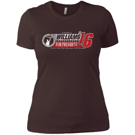 T-Shirts Dark Chocolate / X-Small Hail To The Chief Women's Premium T-Shirt