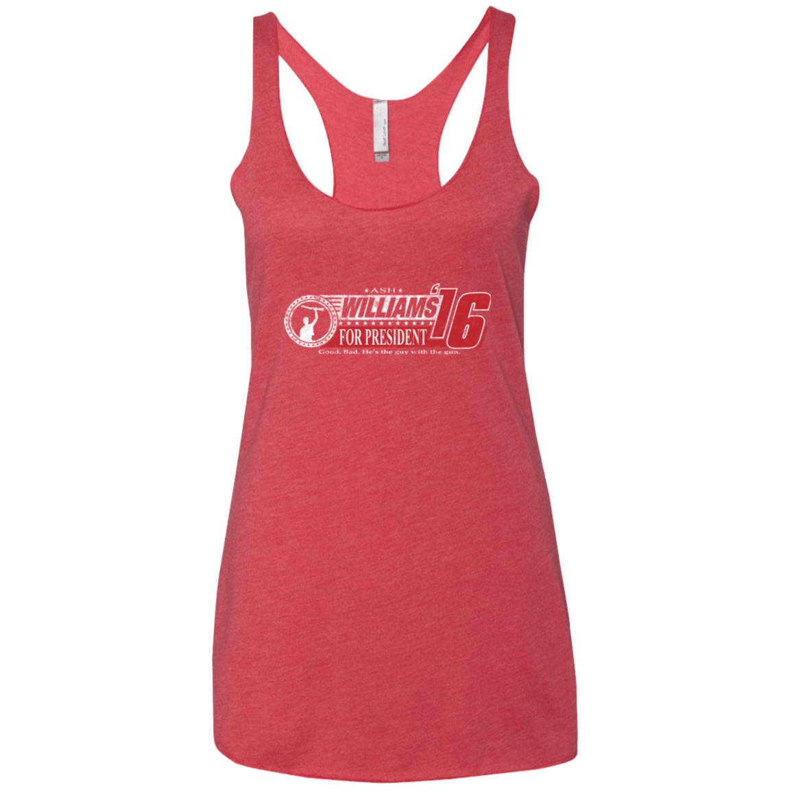 T-Shirts Vintage Red / X-Small Hail To The Chief Women's Triblend Racerback Tank