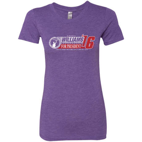 T-Shirts Purple Rush / Small Hail To The Chief Women's Triblend T-Shirt