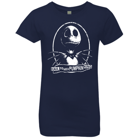 T-Shirts Midnight Navy / YXS Hail To The King Girls Premium T-Shirt