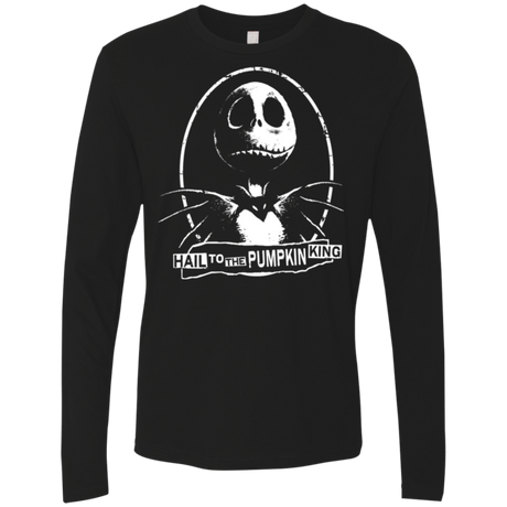 T-Shirts Black / Small Hail To The King Men's Premium Long Sleeve