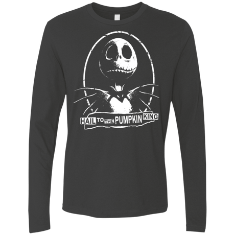 T-Shirts Heavy Metal / Small Hail To The King Men's Premium Long Sleeve