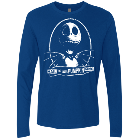 T-Shirts Royal / Small Hail To The King Men's Premium Long Sleeve