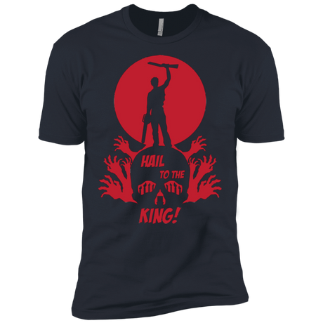 T-Shirts Indigo / X-Small Hail to the King Men's Premium T-Shirt