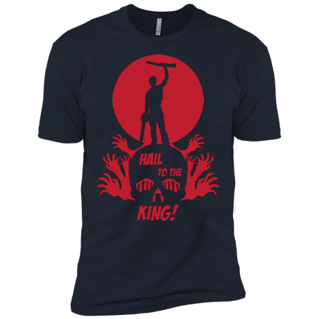 T-Shirts Midnight Navy / X-Small Hail to the King Men's Premium T-Shirt