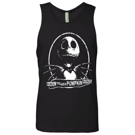 T-Shirts Black / Small Hail To The King Men's Premium Tank Top
