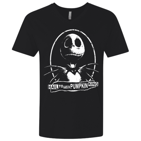 T-Shirts Black / X-Small Hail To The King Men's Premium V-Neck
