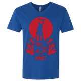 T-Shirts Royal / X-Small Hail to the King Men's Premium V-Neck