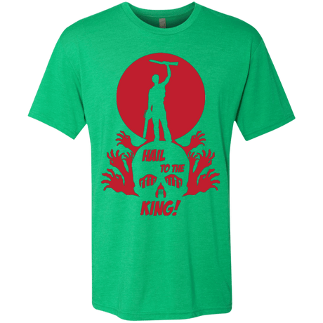 T-Shirts Envy / Small Hail to the King Men's Triblend T-Shirt