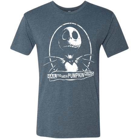 T-Shirts Indigo / Small Hail To The King Men's Triblend T-Shirt