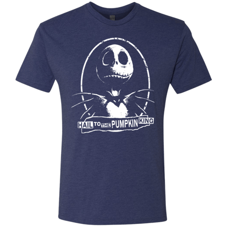 T-Shirts Vintage Navy / Small Hail To The King Men's Triblend T-Shirt