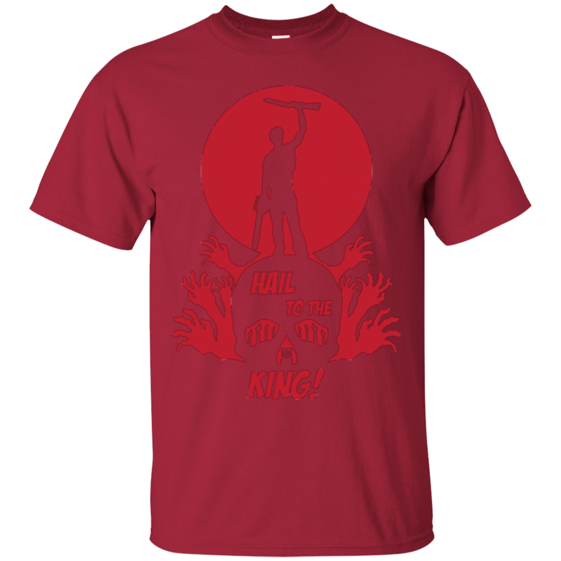 T-Shirts Cardinal / Small Hail to the King T-Shirt