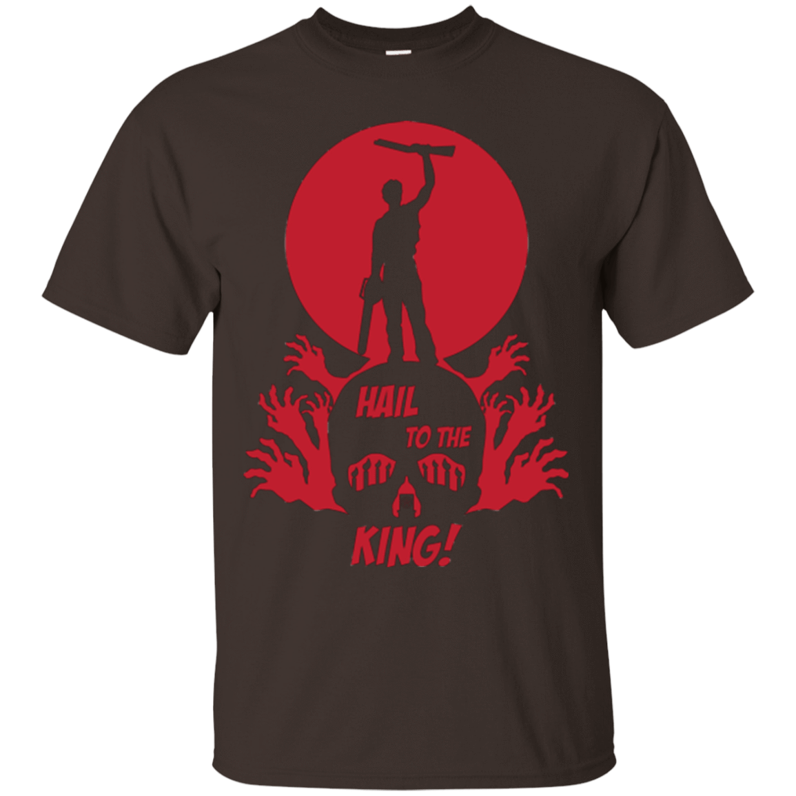 T-Shirts Dark Chocolate / Small Hail to the King T-Shirt