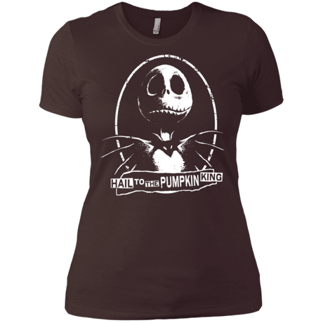 T-Shirts Dark Chocolate / X-Small Hail To The King Women's Premium T-Shirt