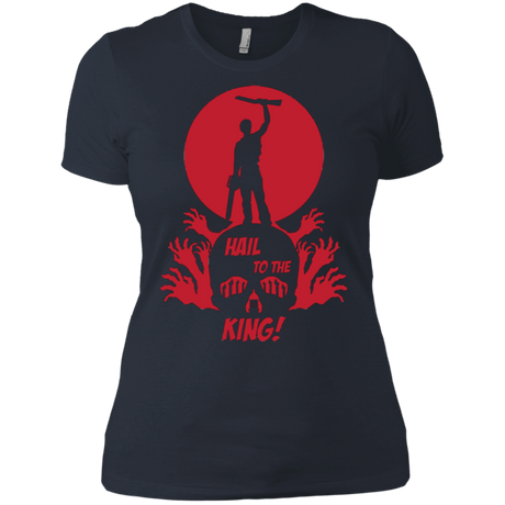 T-Shirts Indigo / X-Small Hail to the King Women's Premium T-Shirt
