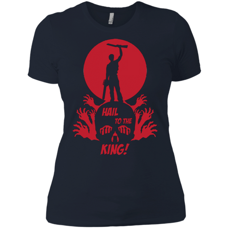 T-Shirts Midnight Navy / X-Small Hail to the King Women's Premium T-Shirt