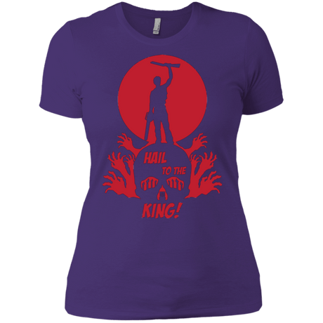 T-Shirts Purple / X-Small Hail to the King Women's Premium T-Shirt