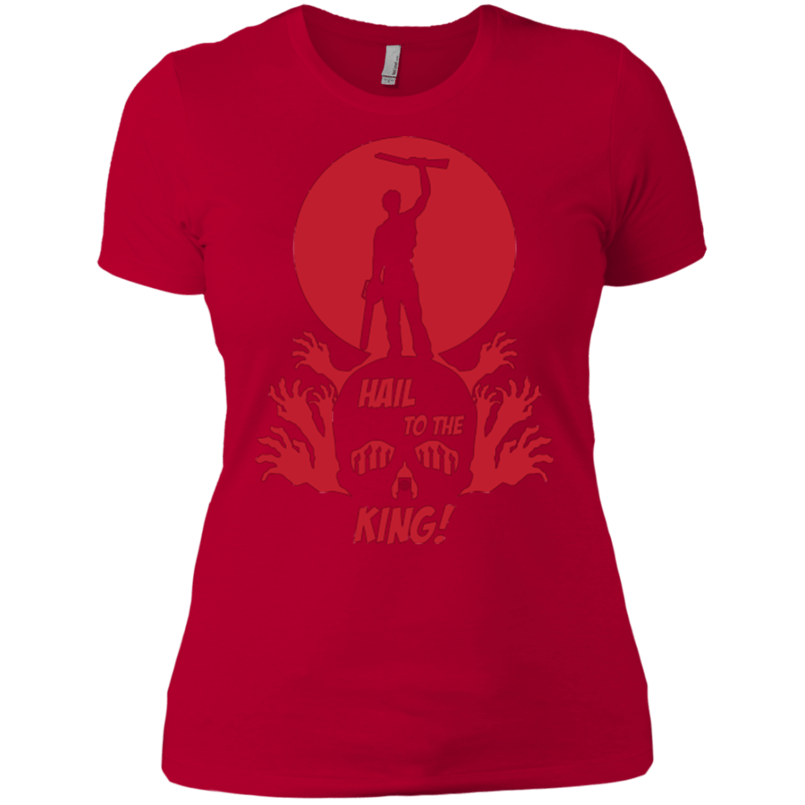 T-Shirts Red / X-Small Hail to the King Women's Premium T-Shirt