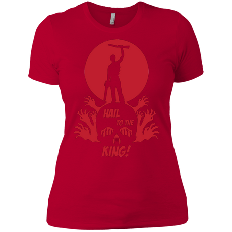 T-Shirts Red / X-Small Hail to the King Women's Premium T-Shirt