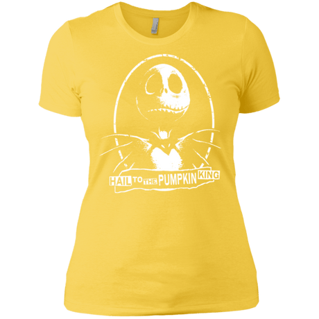 T-Shirts Vibrant Yellow / X-Small Hail To The King Women's Premium T-Shirt