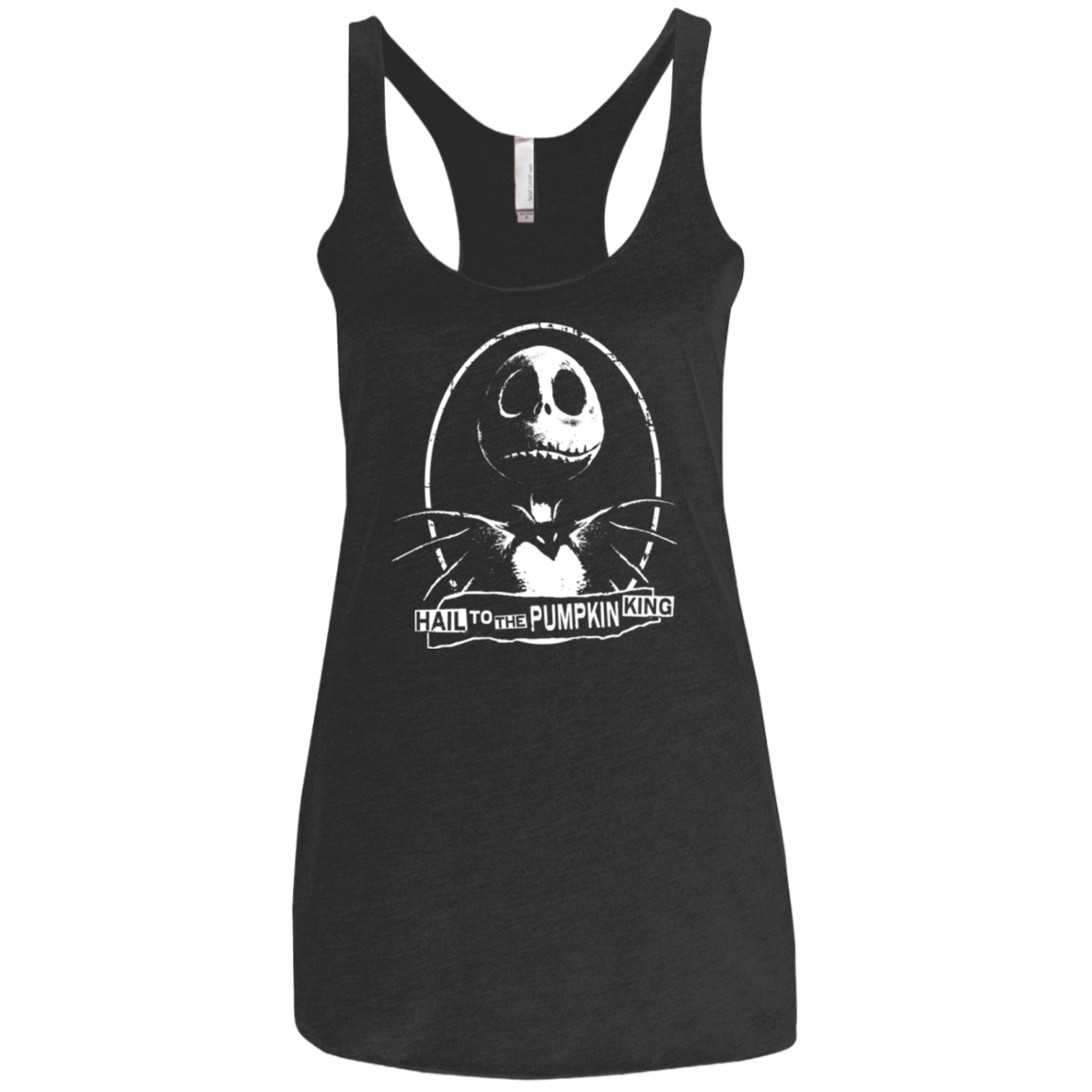 T-Shirts Vintage Black / X-Small Hail To The King Women's Triblend Racerback Tank