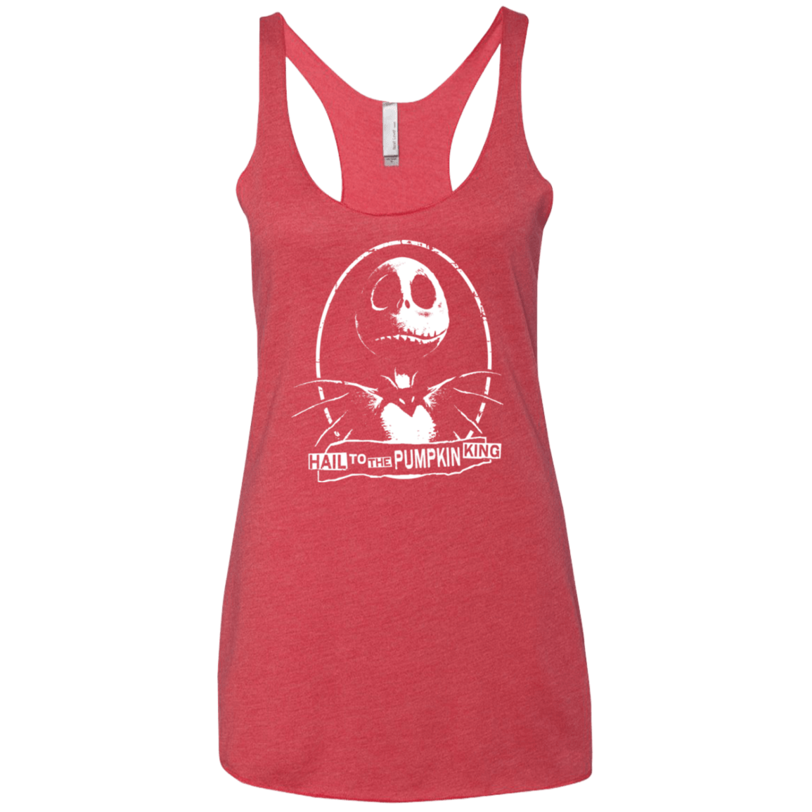 T-Shirts Vintage Red / X-Small Hail To The King Women's Triblend Racerback Tank
