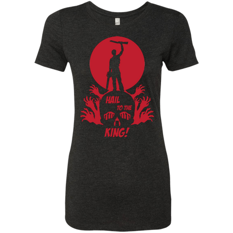 T-Shirts Vintage Black / Small Hail to the King Women's Triblend T-Shirt