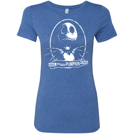 T-Shirts Vintage Royal / Small Hail To The King Women's Triblend T-Shirt