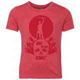 T-Shirts Vintage Red / YXS Hail to the King Youth Triblend T-Shirt