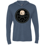 T-Shirts Indigo / X-Small Hail Toys Triblend Long Sleeve Hoodie Tee