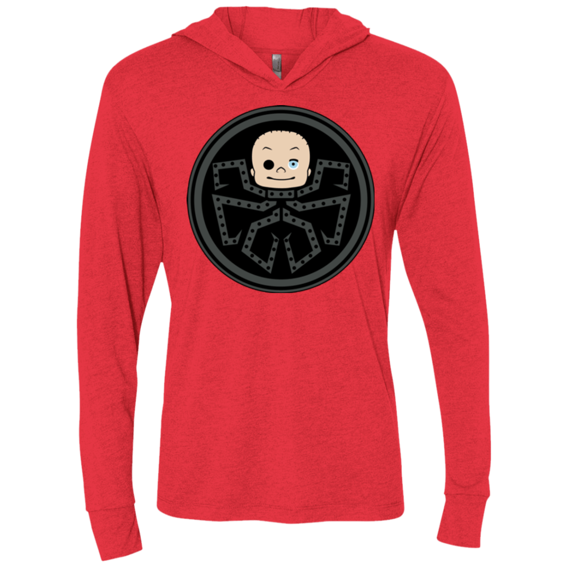 T-Shirts Vintage Red / X-Small Hail Toys Triblend Long Sleeve Hoodie Tee