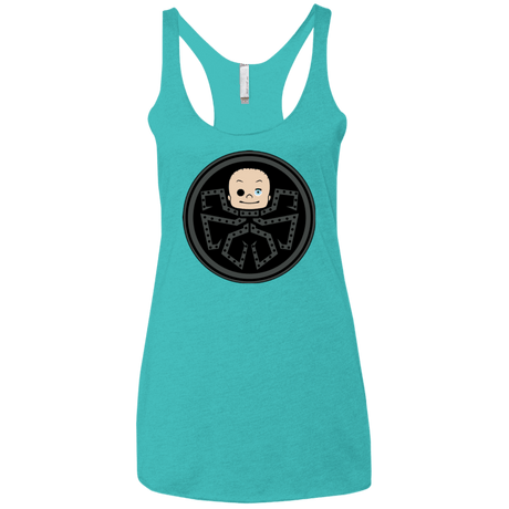 T-Shirts Tahiti Blue / X-Small Hail Toys Women's Triblend Racerback Tank