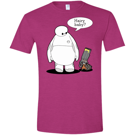 T-Shirts Antique Heliconia / S Hairy Baby Men's Semi-Fitted Softstyle