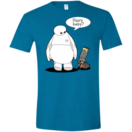 T-Shirts Antique Sapphire / S Hairy Baby Men's Semi-Fitted Softstyle