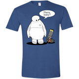 T-Shirts Heather Royal / X-Small Hairy Baby Men's Semi-Fitted Softstyle