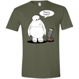 T-Shirts Military Green / S Hairy Baby Men's Semi-Fitted Softstyle