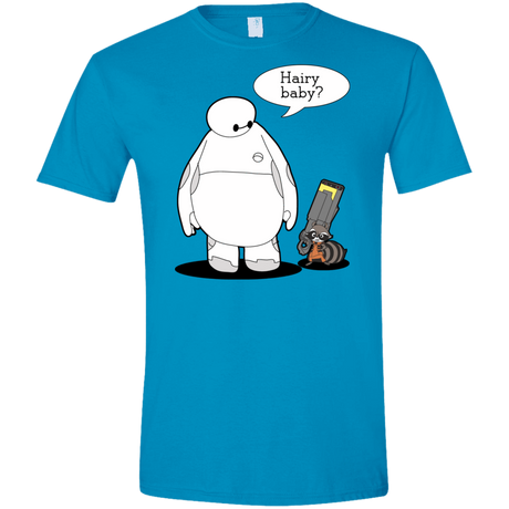 T-Shirts Sapphire / S Hairy Baby Men's Semi-Fitted Softstyle