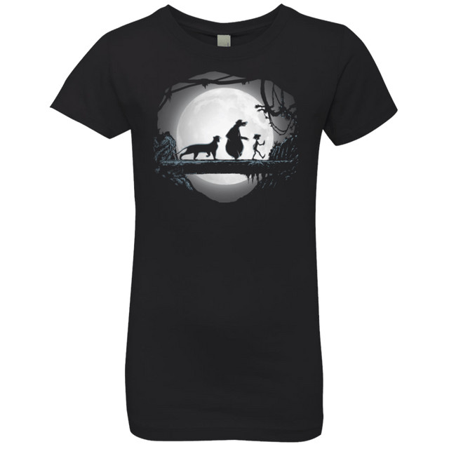 T-Shirts Black / YXS Hakuna Matata in the Jungle Girls Premium T-Shirt