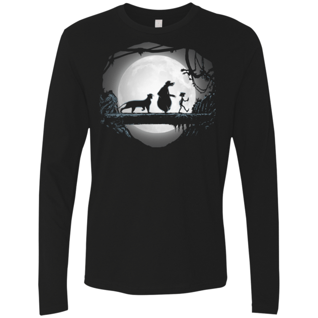 T-Shirts Black / Small Hakuna Matata in the Jungle Men's Premium Long Sleeve
