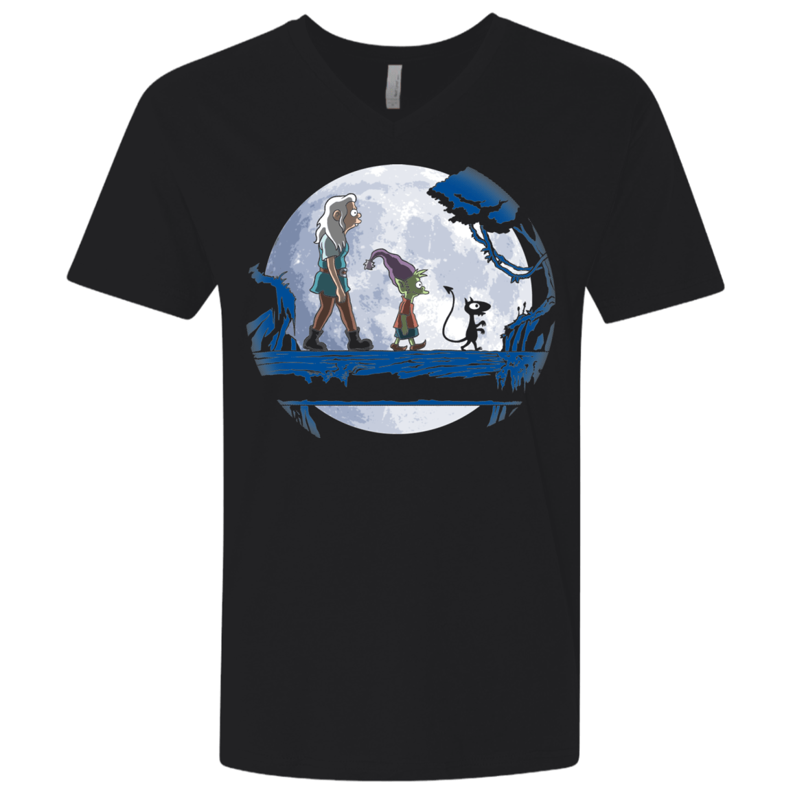 T-Shirts Black / X-Small Hakuna Matata Princess Men's Premium V-Neck