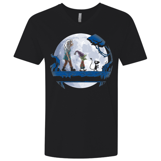T-Shirts Black / X-Small Hakuna Matata Princess Men's Premium V-Neck