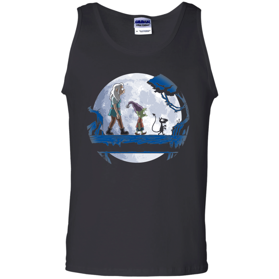 T-Shirts Black / S Hakuna Matata Princess Men's Tank Top