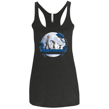 T-Shirts Vintage Black / X-Small Hakuna Matata Princess Women's Triblend Racerback Tank