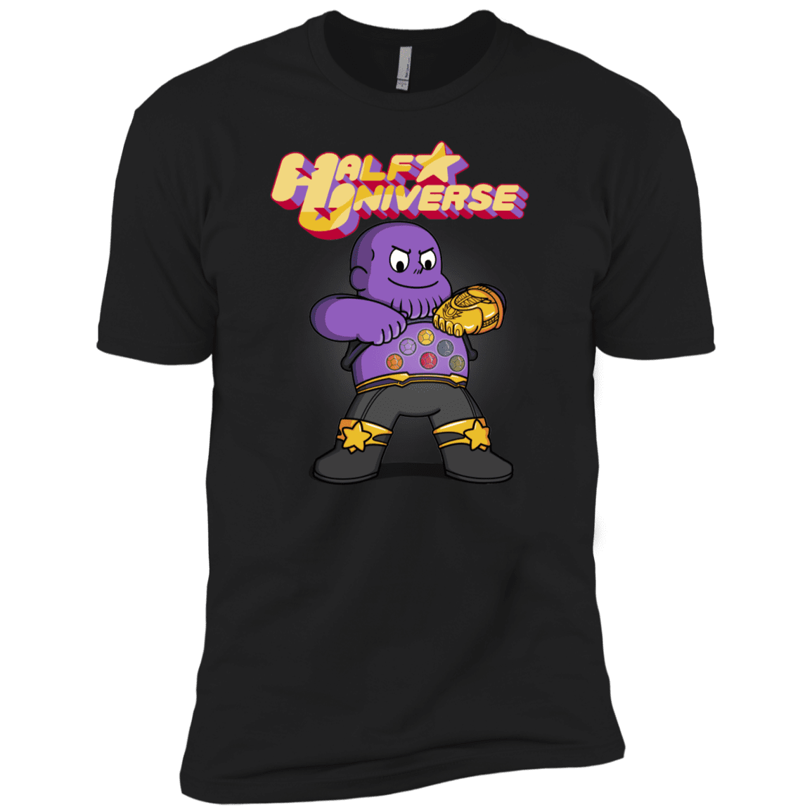T-Shirts Black / YXS Half Universe Boys Premium T-Shirt