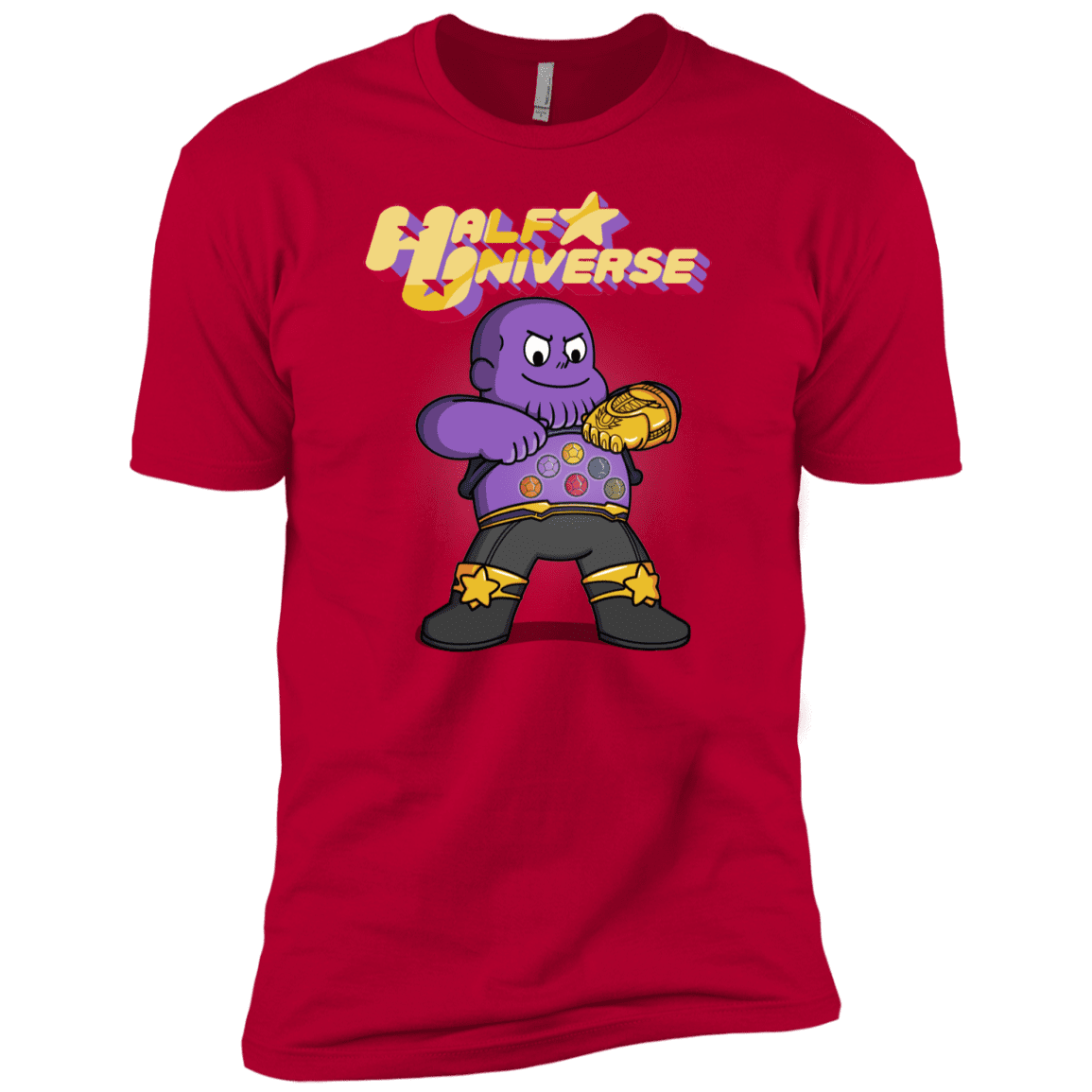 T-Shirts Red / YXS Half Universe Boys Premium T-Shirt