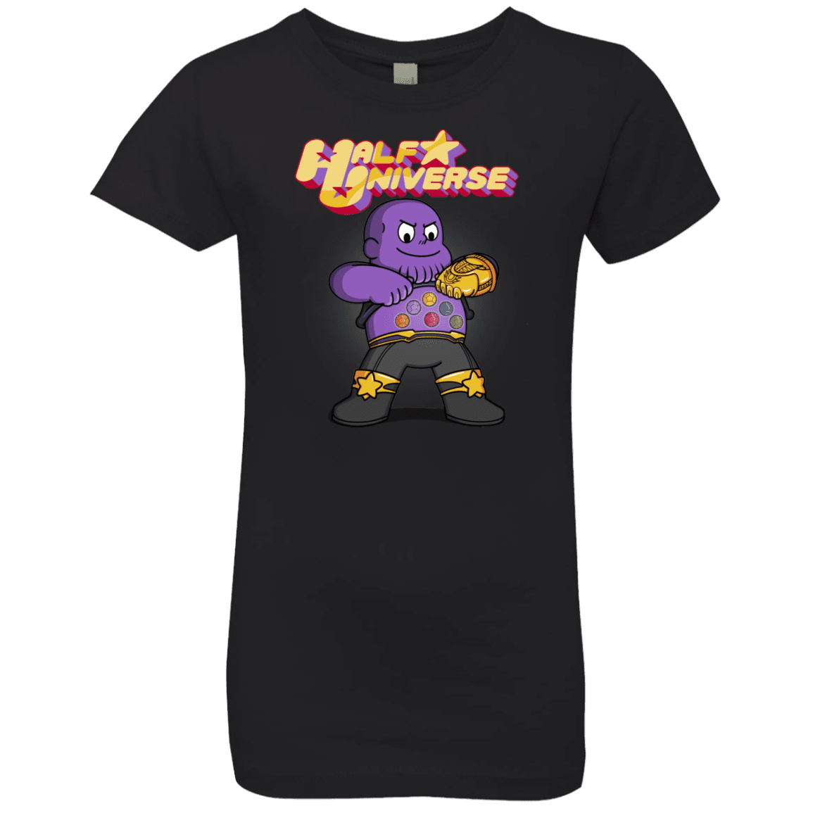 T-Shirts Black / YXS Half Universe Girls Premium T-Shirt