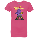 T-Shirts Hot Pink / YXS Half Universe Girls Premium T-Shirt