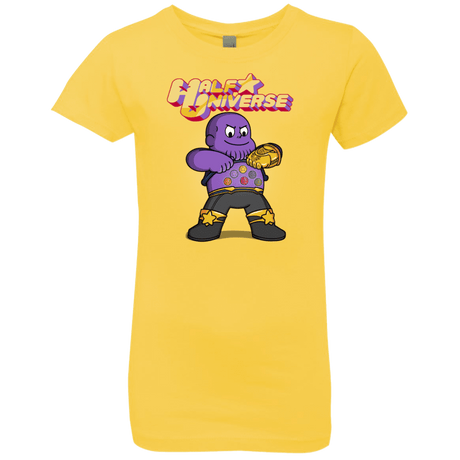 T-Shirts Vibrant Yellow / YXS Half Universe Girls Premium T-Shirt